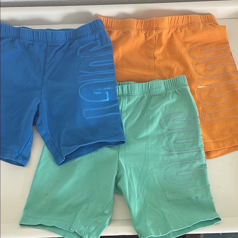 Juicy Couture Blue and Orange Shorts